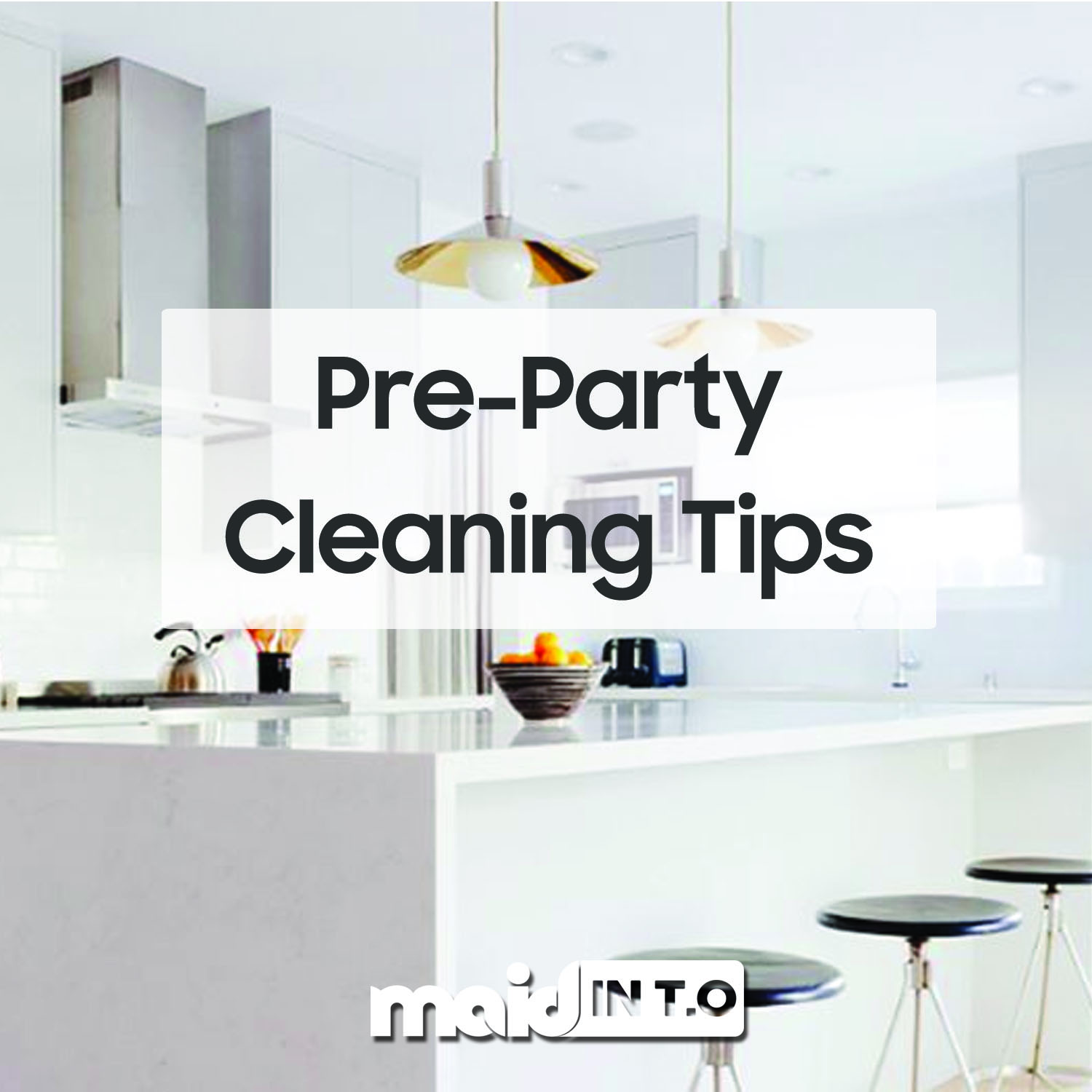 Pre-Party Cleaning Tips